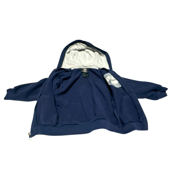 NFL Apparel, Seahawks Kids Navy Zip Up Hoodie, Size 4T - Picture 3 of 6